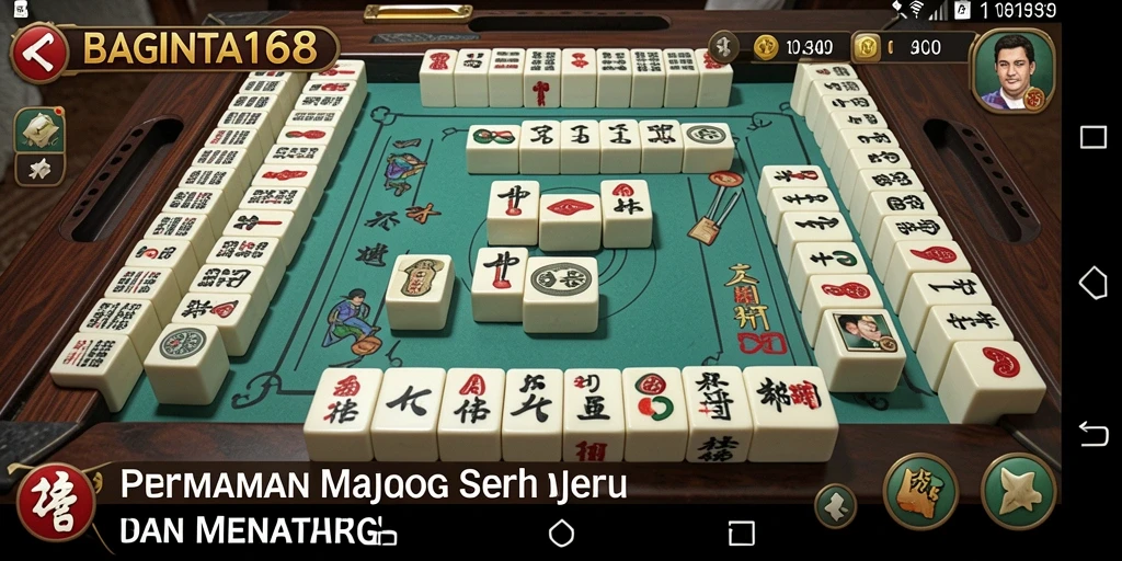 Tampilan gameplay menantang dari BAGINTA168 dengan elemen Mahjong.