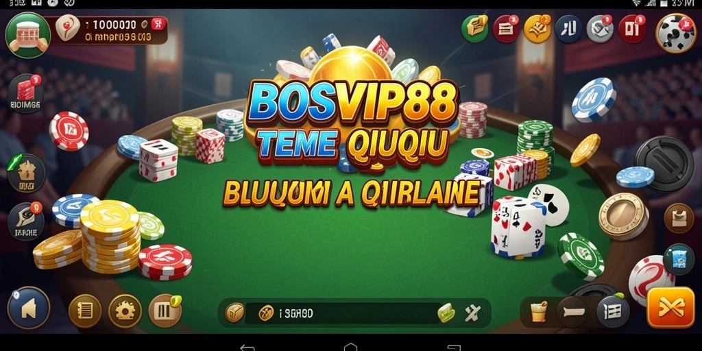 Tampilan gameplay seru di BOSVIP88 yang mendebarkan.